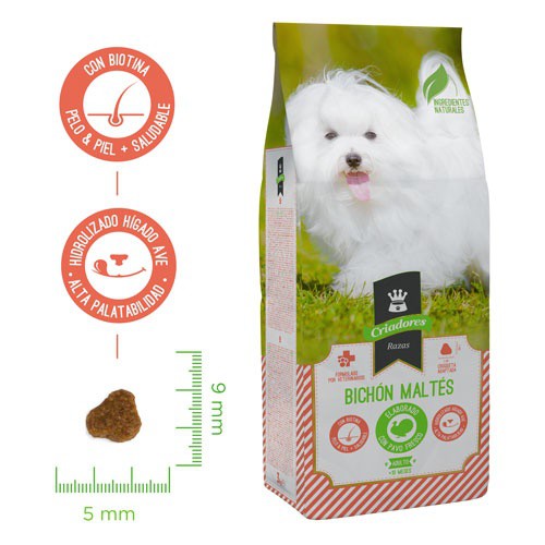Criadores Bichón Maltés pienso para perros